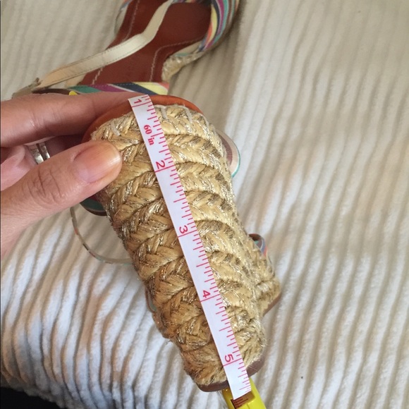 Marc Jacobs multicolor stripes wedges - Picture 11 of 15